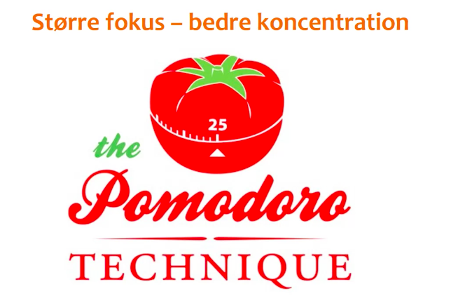 Pomodoro teknikken